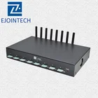 Testing sample 8 port goip gsm gateway,8 sim cards gsm gateway pbx call termination equipment