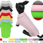 Small Dog Clothes Wholesale Pet Spring Summer Cotton Plain Polo Shirts