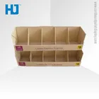 Cardboard advertising display stands template cardboard counter display box for scarfs