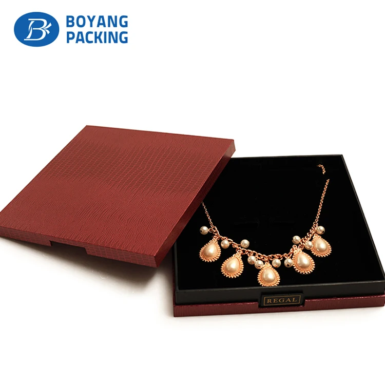 hot-selling high quality low price luxury paper jewelry box