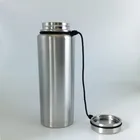 17oz/500ml Soft Touch Rubber Painted Stainless Steel Vacuum Flask Thermal Bottle