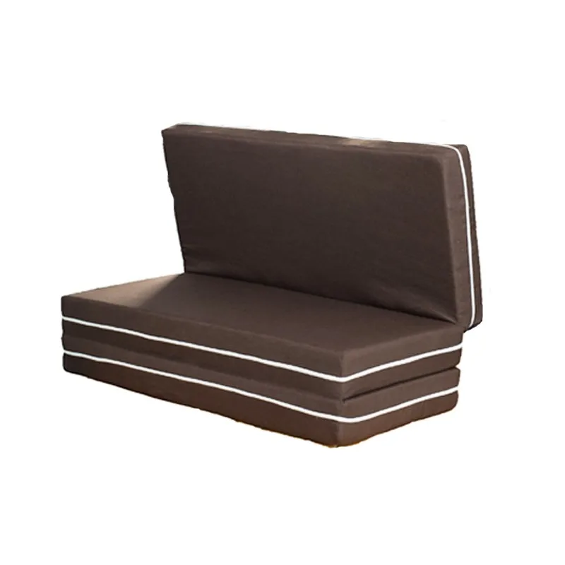 Manufacture customized portable 3D mesh knitted fabric high density foam travel three folding thin mattress - Jozy Mattress | Jozy.net