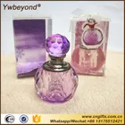 Ywbeyond islamic Pink/Purple/Blue crystal perfume bottle for Wedding gifts