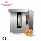 SH100 CE small gas commercial bread rotary bakery oven machine