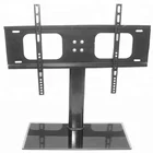 Modern Tv For Glass Tv Stand Tabletop Desktop Plasma Tv Stand Glass Tv Units For 37"-55" Inch Tv