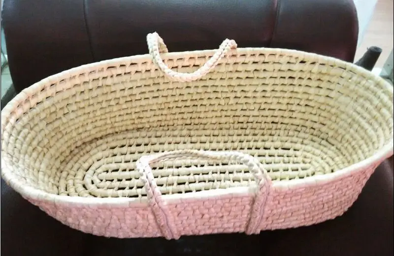 wicker baby shower basket