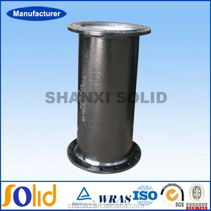 ductile iron double flanged pipe with puddle flange 300mm