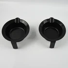 New hair color mixing bowl black hair dye bowl with brush salon use hair tint bowl