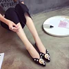 Pearl uppers flat shoes singles shoes