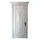 Solid Designs Wooden Soundproof Interior Doors antique carved door
