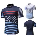 Sublimation dri fit polyester summer polo t shirt for men