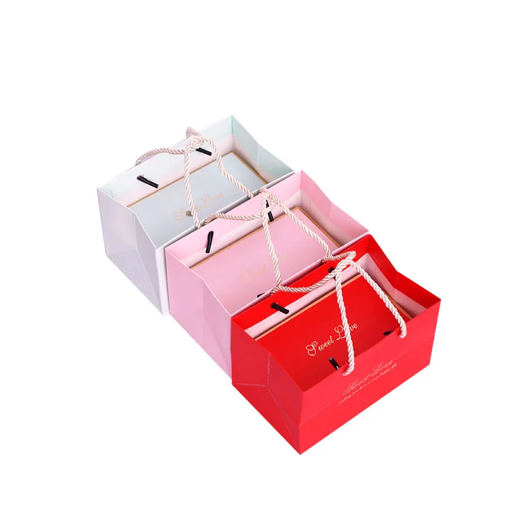 cardboard gift box for wedding gold stamping logo gift packaging