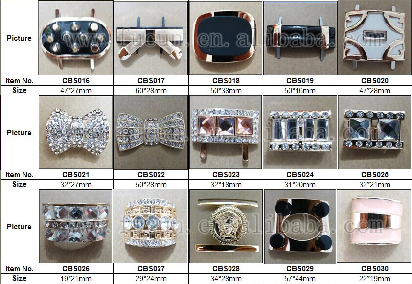 rhinestone metal shoe accessories C2.jpg