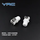 plastic quick disconnect 1/4 npt in-line pipe thread