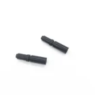 OEM accept custom shaped reusable portable round black plastic products