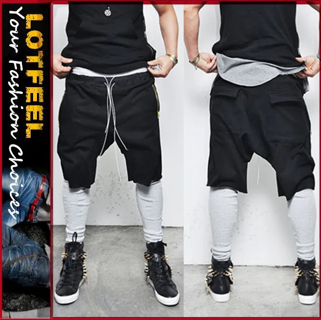 デザイナーのドロップダブダブlegginsドローコード付きスウェットパンツ( lotg167)-ジーンズ問屋・仕入れ・卸・卸売り