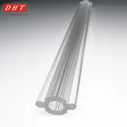 Excellent quality stripe Cheapest clear acrylic pipes pmma tube