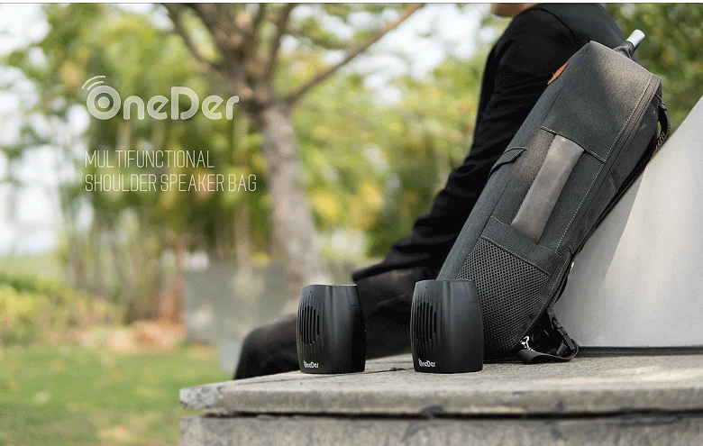 OneDer B1 multi-functional water-proof charging your phone backpack bluetooth speaker - ANKUX.COM