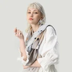 high quality 100% pure large square silk 110x110cm satin scarf for women