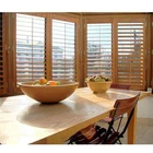 wooden color aluminum roller shutter