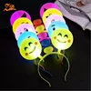 2018 Glow in The Dark led Emoji Headband For Party Suppliers