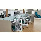 Modern Office Open Spaced Modular Workstation office layout design Collaborative furniture