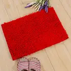 100% Polyester Shaggy Anti Slip Print PVC Backing Door Mats/Foot Mat