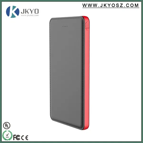 Innovative products 2016 in electronics built in cable slim type 5000mah portable power bank
