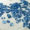 Natural Gems Loose Gemstone AAA+ Swiss Blue Topaz using for DIY Jewelry Making and Blank ring for inlay Oval Cut