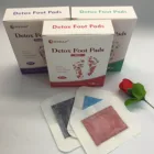 Hot sale 100% Natural Korea Detox Foot Patches Relax Health Broadcast Japanese Detox foot Pads