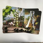 Table Mat Mate Printed Table Mat PP Plastic Table Mat 3d Printing Anime Figure Chinese Style Kids Table Mate