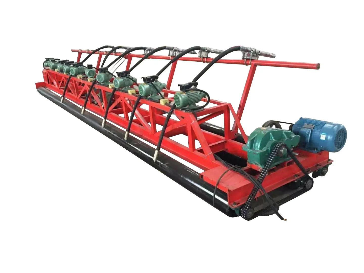 concrete laser leveling machine/ walk behind laser gasoline concrete screed floor finishing machine