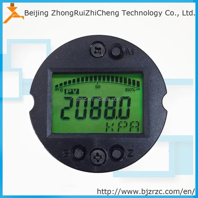 4-20ma pressure transmitter hart protocol with led display h2088