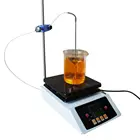 7.09x 7.09 1inch Ceramic Digital Hotplate laboratory magnetic stirrer mixer with Heater