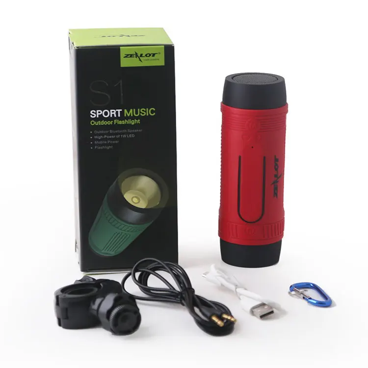 Tube Wireless Bluetooth Speaker with fm radio ZEALOT S1 - ANKUX.COM
