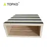 TOPKO Wholesale Gym equipment Fitness accessories Eco Material Adjustable 4 angles yoga wooden ankle slant board