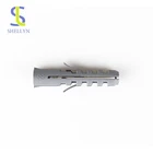 M8X40 Made in Zhejiang Concrete Wall Plug Plastic PE Material Nylon Anchor