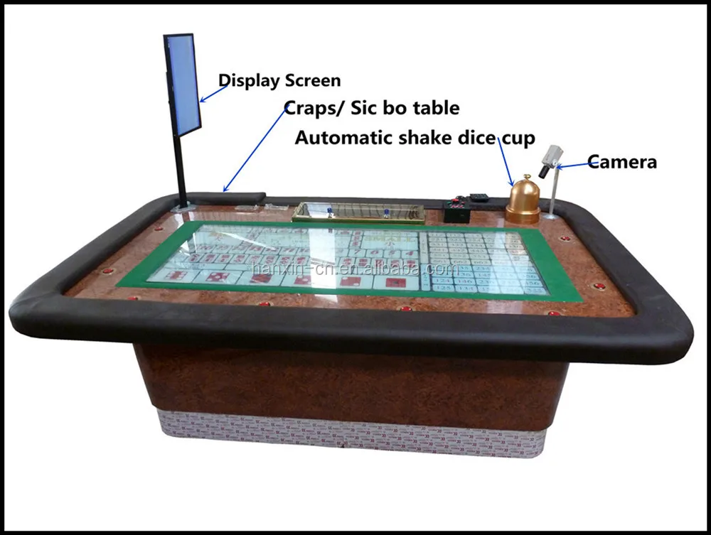 poker dice table