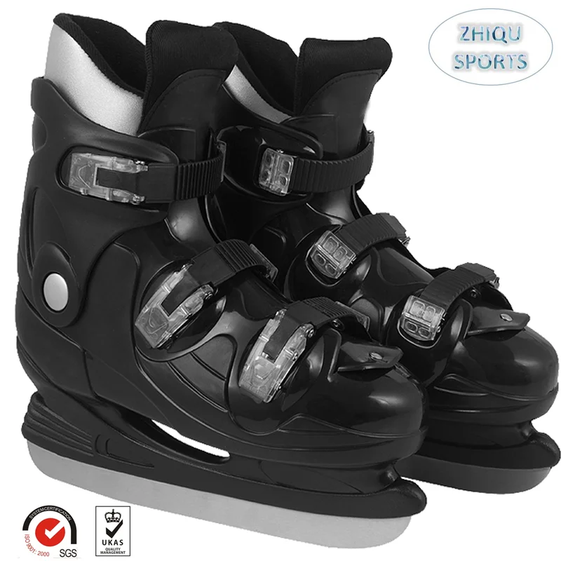 Most Popular Upscale Fixed Sizes Rigid Pp Shell Rental Skate Shoes Ice