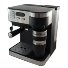 New Design Professional LED display combination drip coffee and espresso machine table top coffee machines coffee extraction