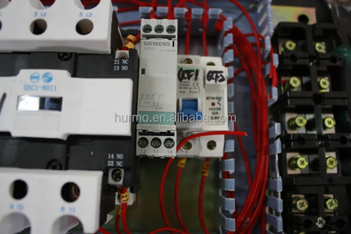 Siemens phase sequence relay of construction hoist.JPG