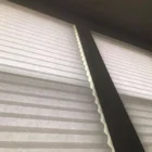 Inexpensive window shade pleated paper blinds online hot sale