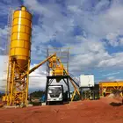 Concrete Concrete Mixing Plant Price Best Selling HZS50 Concrete Batching Mixing Plant With Reasonable Price