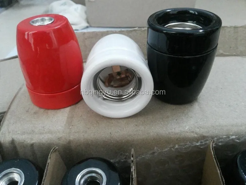 中国製造ネジ磁器ランプholderE27用家の装飾仕入れ・メーカー・工場