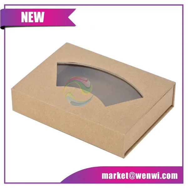 friendly brown paper cardboard chinese tea leaf box packaging