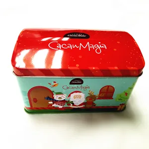 christmas tin music gift box for candy,chocolate packaging
