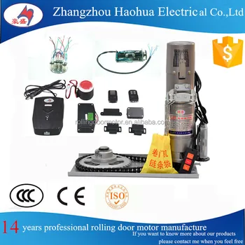 Jmj345 6 2 1p 500kg Strong Life Roll Up Gate Electric Motor From