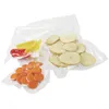 pa/pe reusable food packing snack sealer lamination plastic nylon transparent vacuum bag