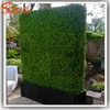 Magical plastic material made air plants type of artificial grass hedge for rooftop garden decoration