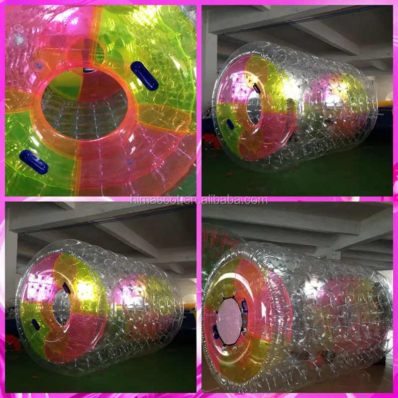 hi tpu/pvc wholasale inflatable water filled lawn roller